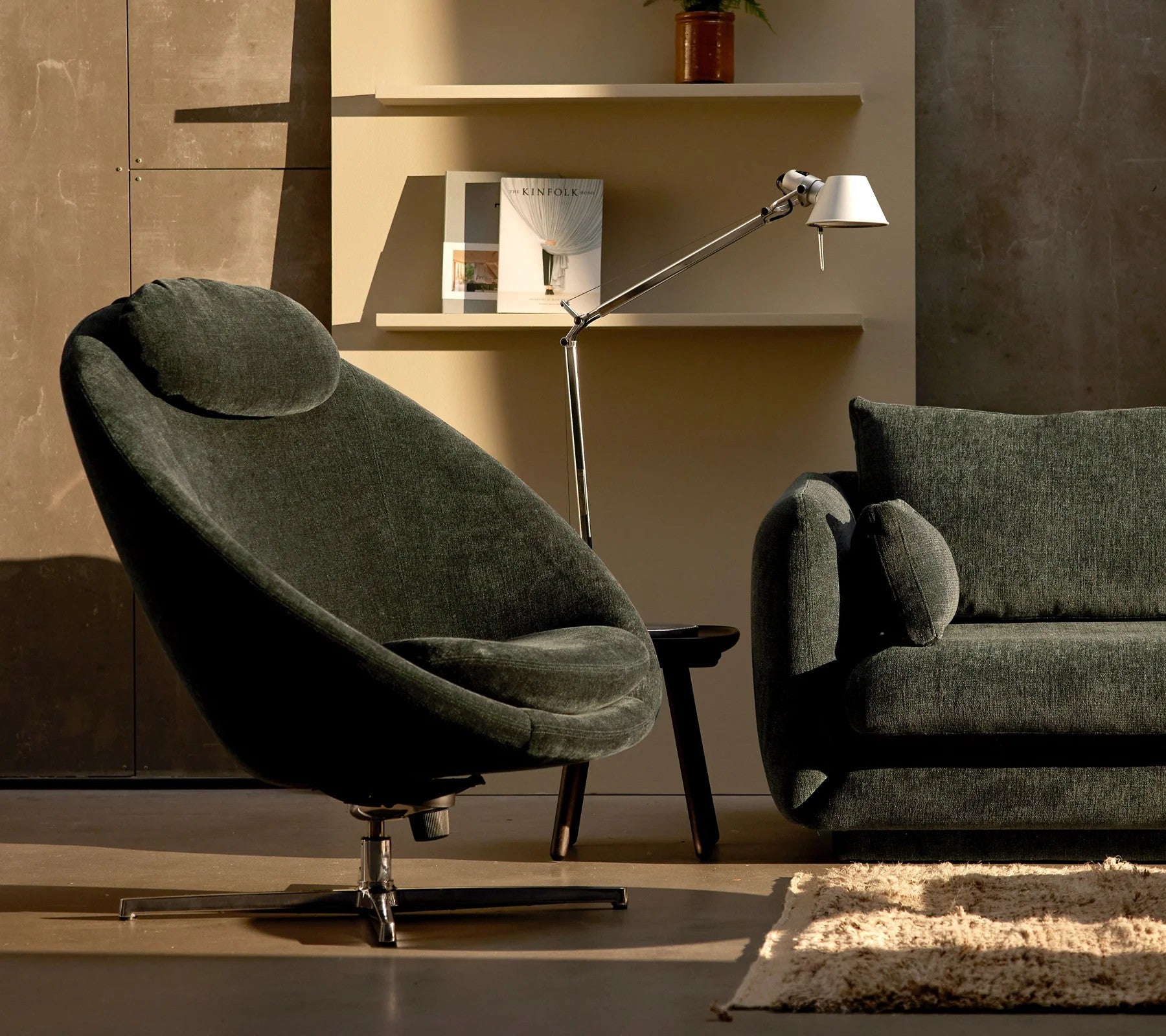 Cane-line Pace Lounge Chair Shell Incl. Neck Cushion