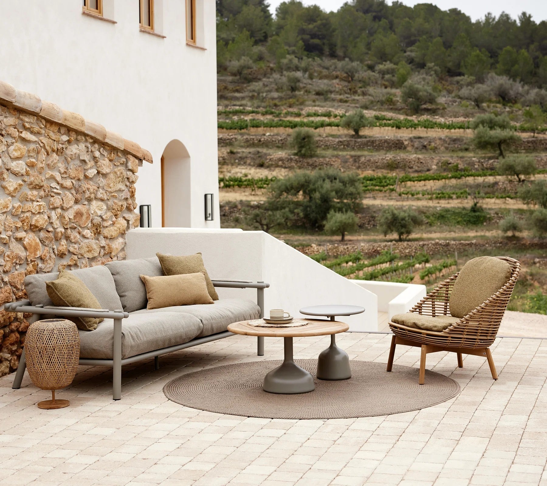 Cane-line Sticks 2-Seater Sofa