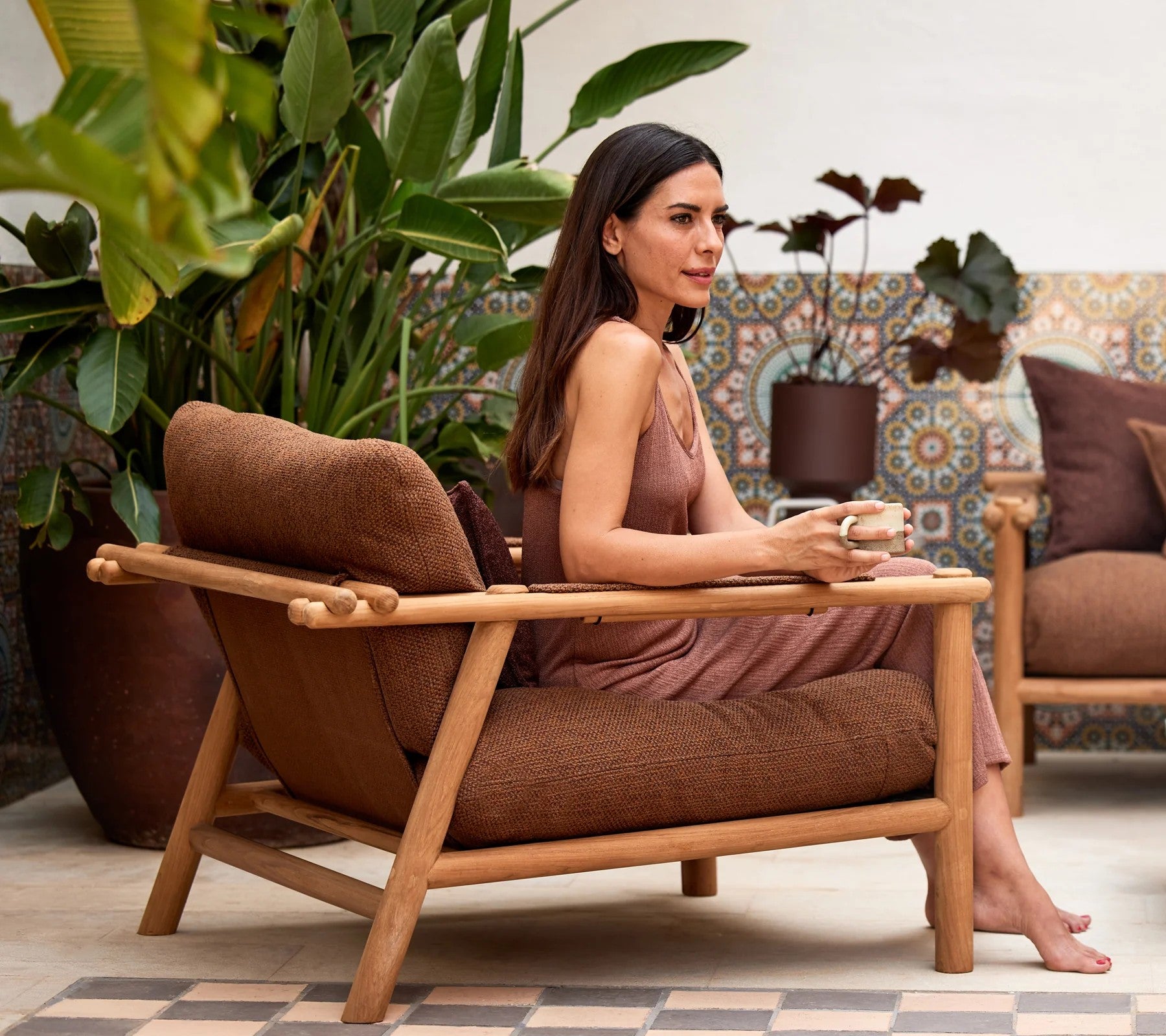 Cane-line Sticks Lounge Chair