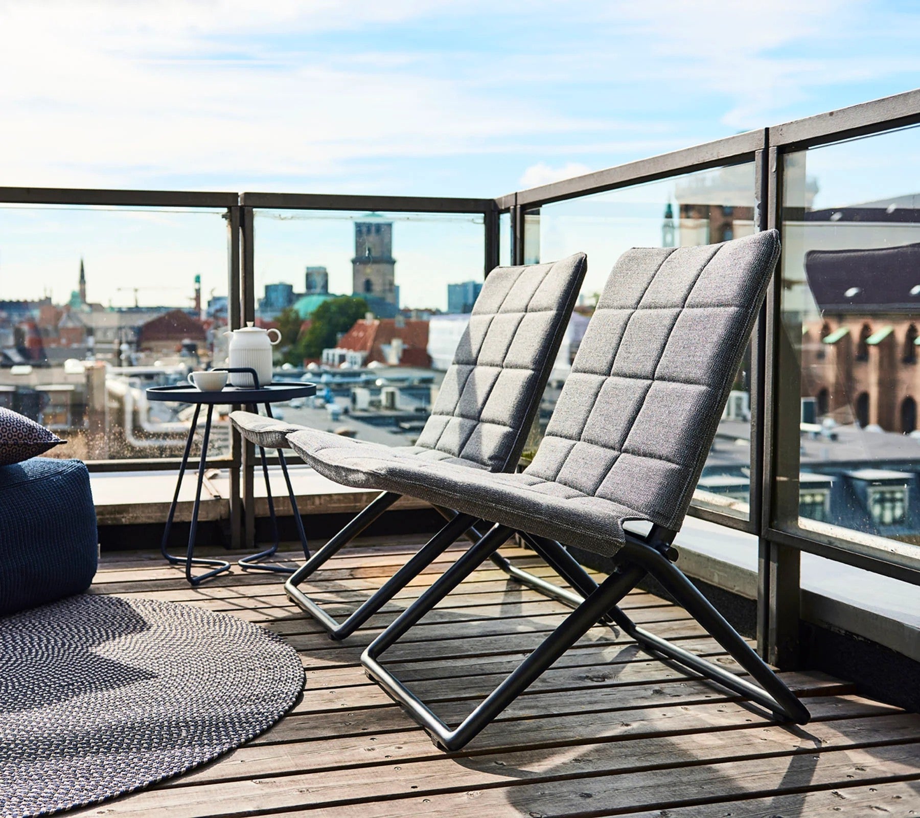 Cane-line Traveller Lounge Folding Chair
