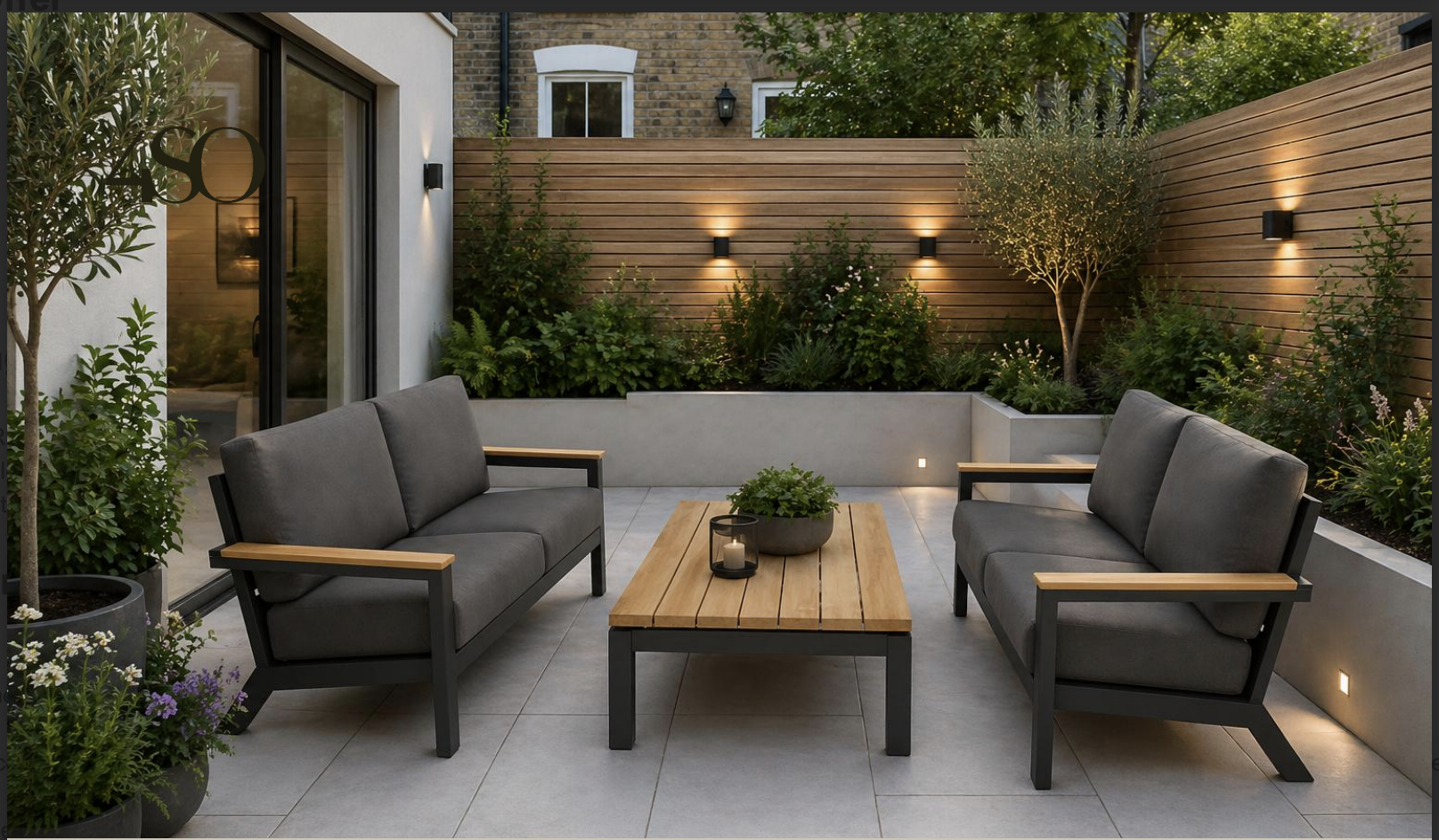 4 Seasons Outdoor Capitol Lounge Set with 120cm Coffee Table