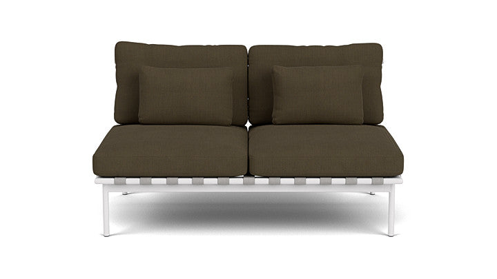 Barlow Tyrie Around Deep Seating Double Lounge Sofa Without Arms