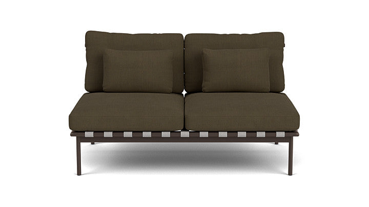 Barlow Tyrie Around Deep Seating Double Lounge Sofa Without Arms