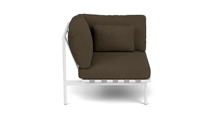 Barlow Tyrie Around Deep Seating Single Lounge Chair with Aluminium Left Arm