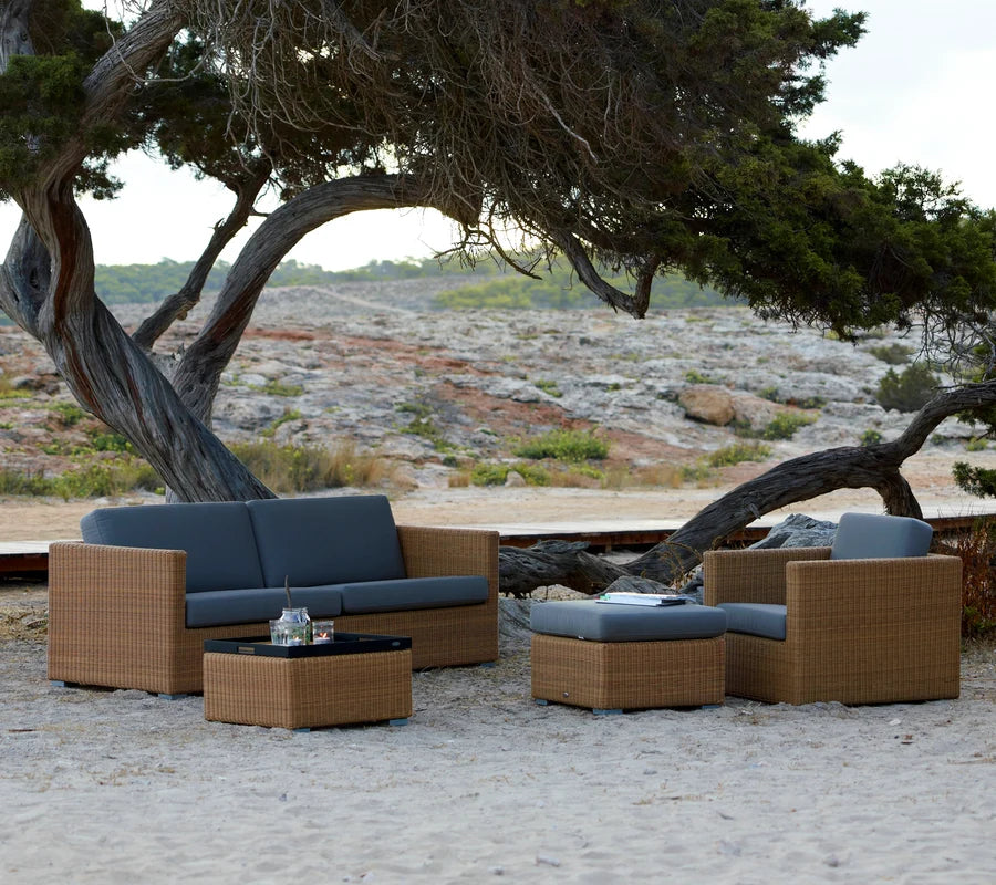 Cane-line Chester Footstool/Coffee Table