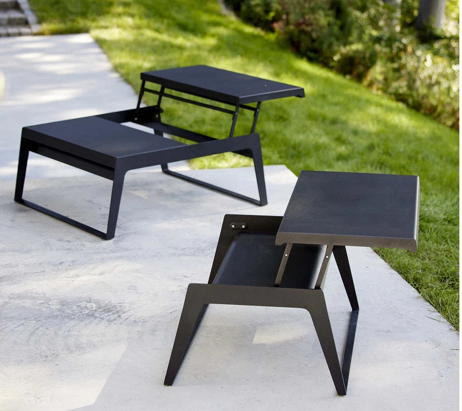 Cane-line Chill-out Coffee Table Dual Heights