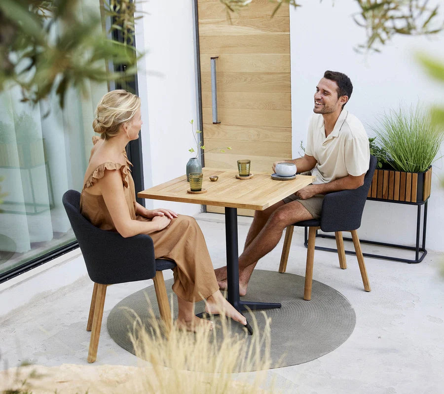 Cane-line Choice chair with Teak Legs