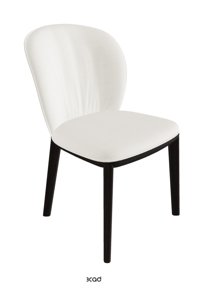 Cattelan Italia Chris Dining Chair – Fabric, Micro Nubuk & Synthetic Leather