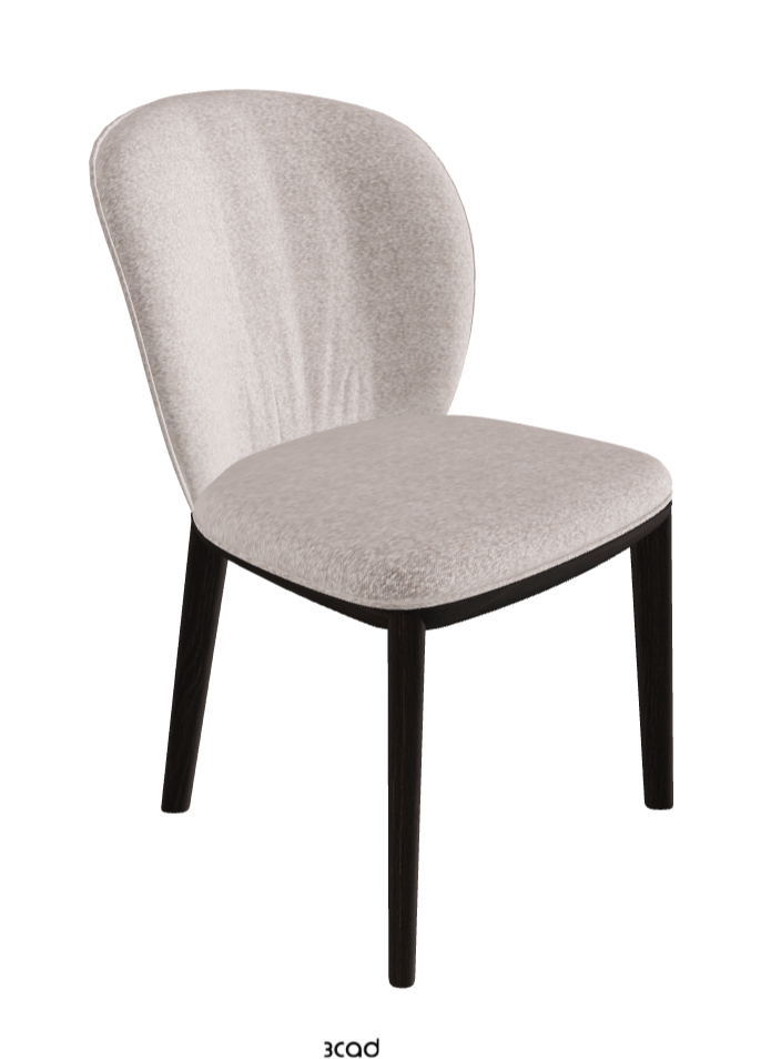 Cattelan Italia Chris Dining Chair – Fabric, Micro Nubuk & Synthetic Leather