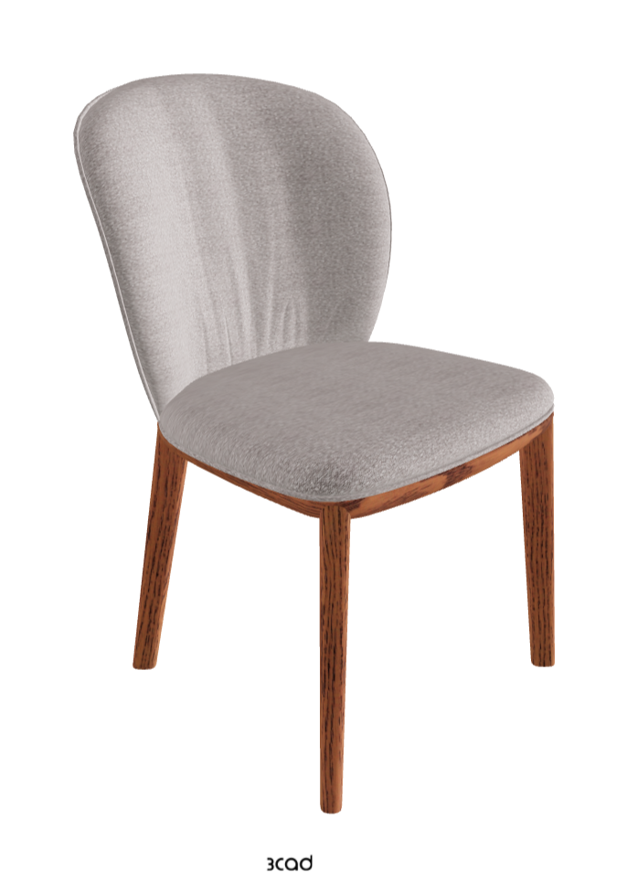 Cattelan Italia Chris Dining Chair – Fabric, Micro Nubuk & Synthetic Leather