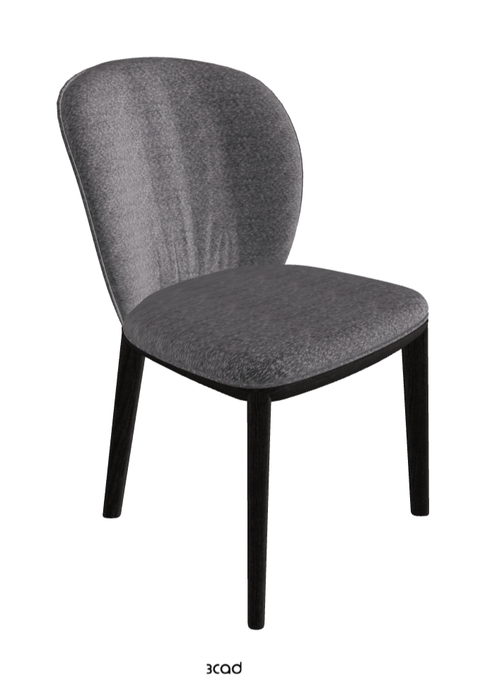 Cattelan Italia Chris Dining Chair – Fabric, Micro Nubuk & Synthetic Leather