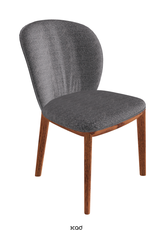 Cattelan Italia Chris Dining Chair – Fabric, Micro Nubuk & Synthetic Leather