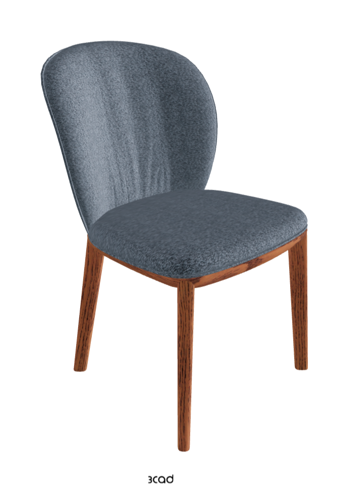 Cattelan Italia Chris Dining Chair – Fabric, Micro Nubuk & Synthetic Leather