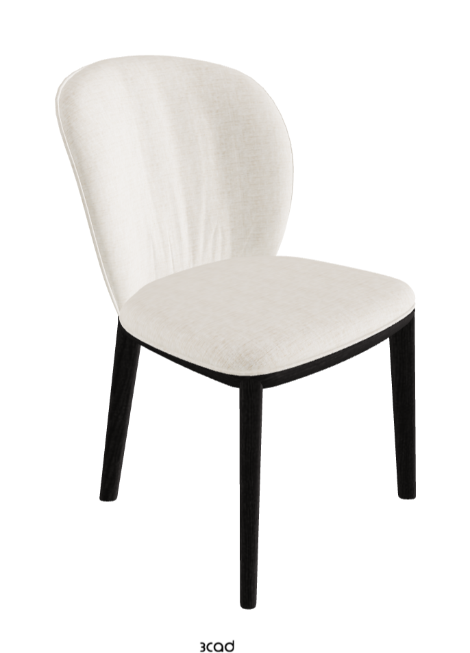Cattelan Italia Chris Dining Chair – Fabric, Micro Nubuk & Synthetic Leather