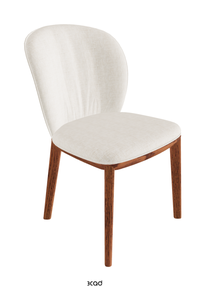 Cattelan Italia Chris Dining Chair – Fabric, Micro Nubuk & Synthetic Leather