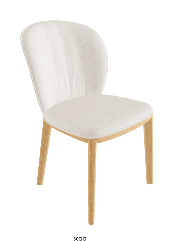 Cattelan Italia Chris Dining Chair – Fabric, Micro Nubuk & Synthetic Leather