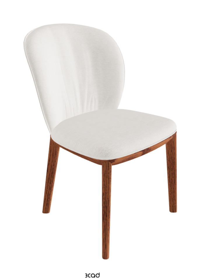 Cattelan Italia Chris Dining Chair – Fabric, Micro Nubuk & Synthetic Leather