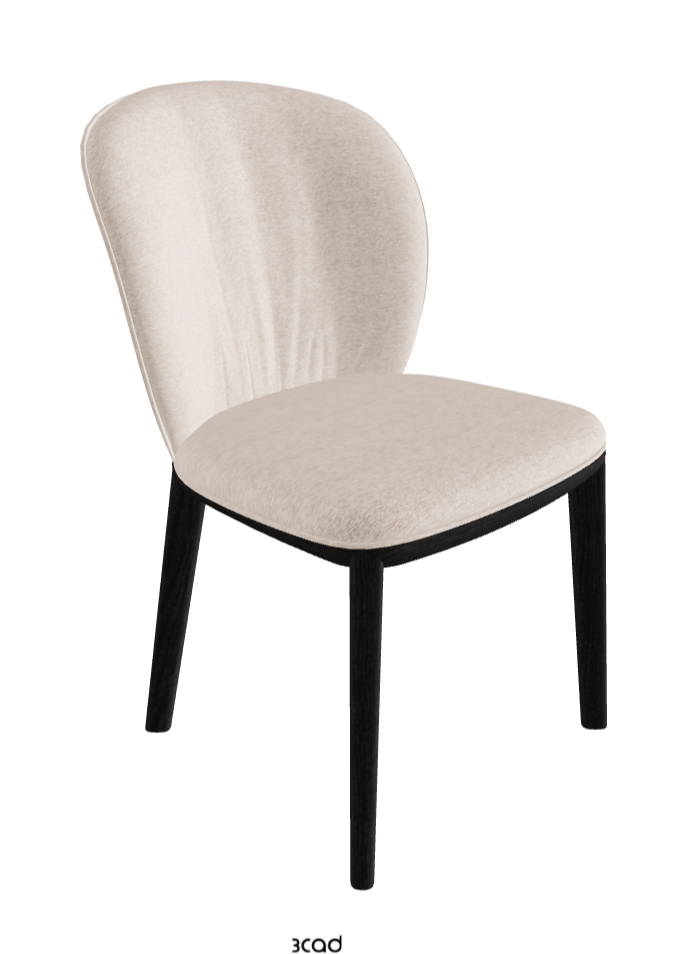 Cattelan Italia Chris Dining Chair – Fabric, Micro Nubuk & Synthetic Leather