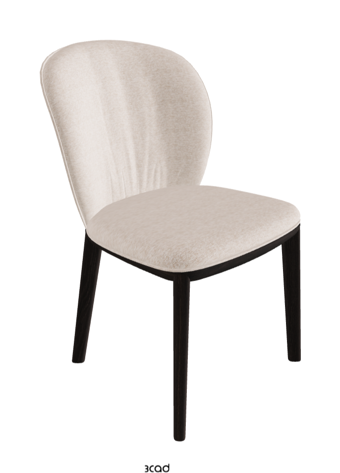 Cattelan Italia Chris Dining Chair – Fabric, Micro Nubuk & Synthetic Leather