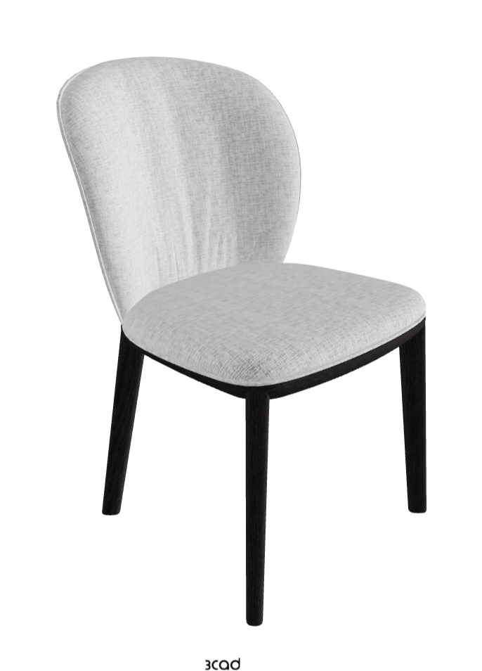 Cattelan Italia Chris Dining Chair – Fabric, Micro Nubuk & Synthetic Leather