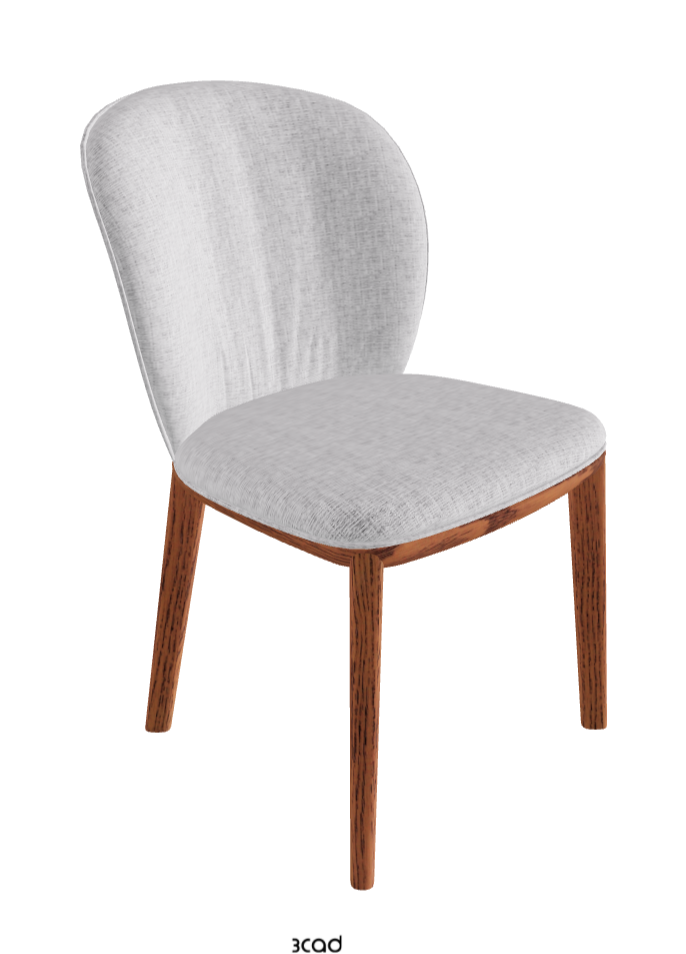 Cattelan Italia Chris Dining Chair – Fabric, Micro Nubuk & Synthetic Leather