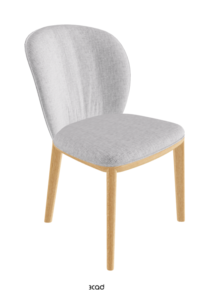 Cattelan Italia Chris Dining Chair – Fabric, Micro Nubuk & Synthetic Leather