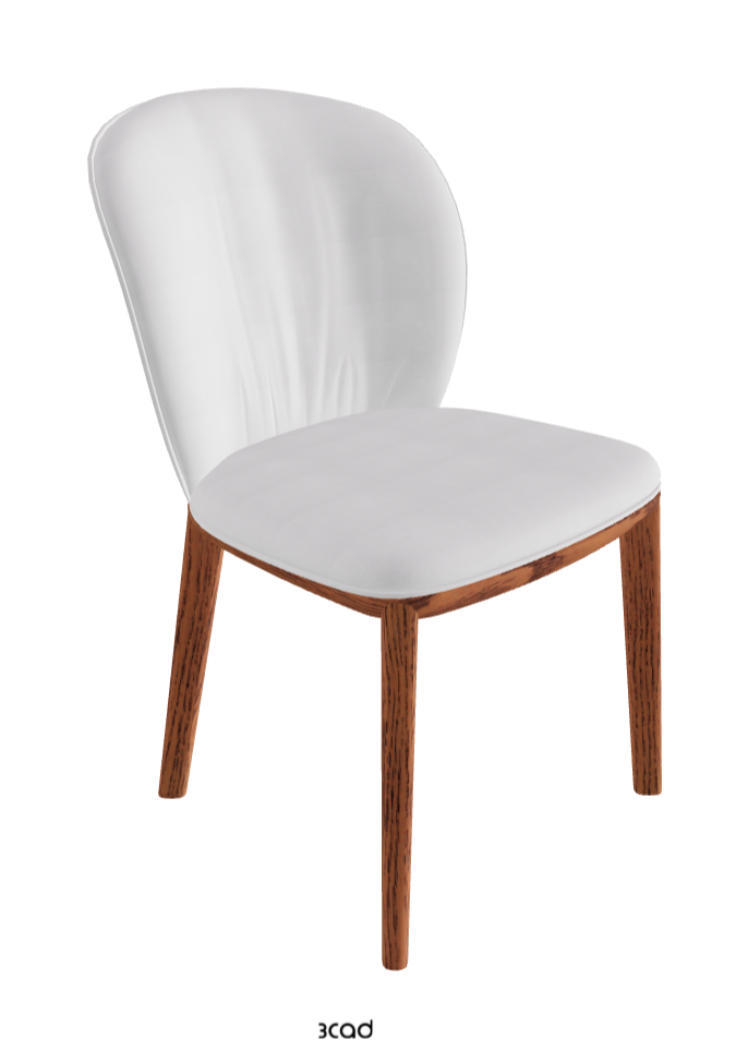 Cattelan Italia Chris Dining Chair – Fabric, Micro Nubuk & Synthetic Leather