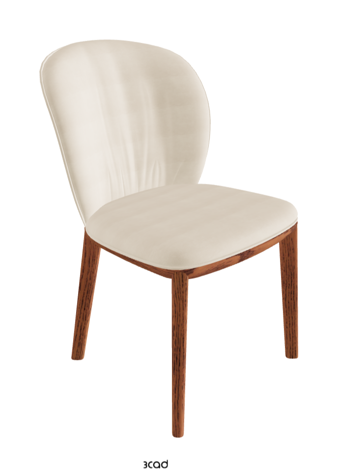 Cattelan Italia Chris Dining Chair – Fabric, Micro Nubuk & Synthetic Leather