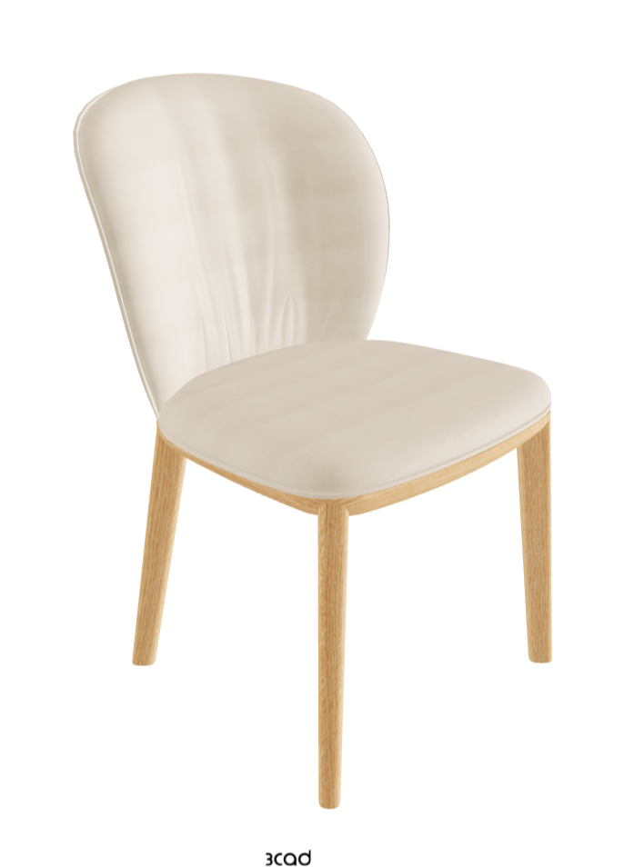 Cattelan Italia Chris Dining Chair – Fabric, Micro Nubuk & Synthetic Leather