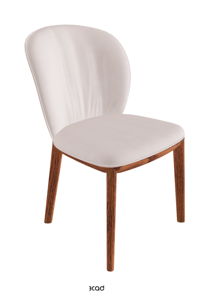 Cattelan Italia Chris Dining Chair – Fabric, Micro Nubuk & Synthetic Leather