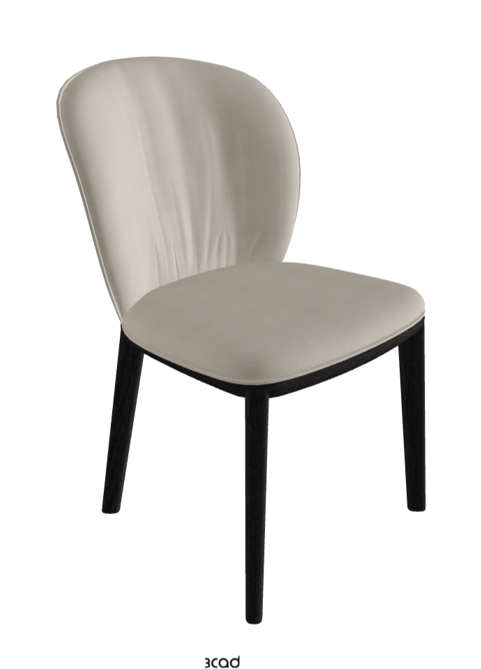 Cattelan Italia Chris Dining Chair – Fabric, Micro Nubuk & Synthetic Leather