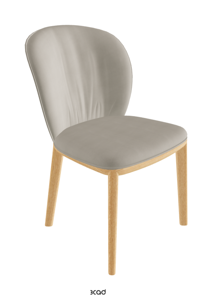 Cattelan Italia Chris Dining Chair – Fabric, Micro Nubuk & Synthetic Leather