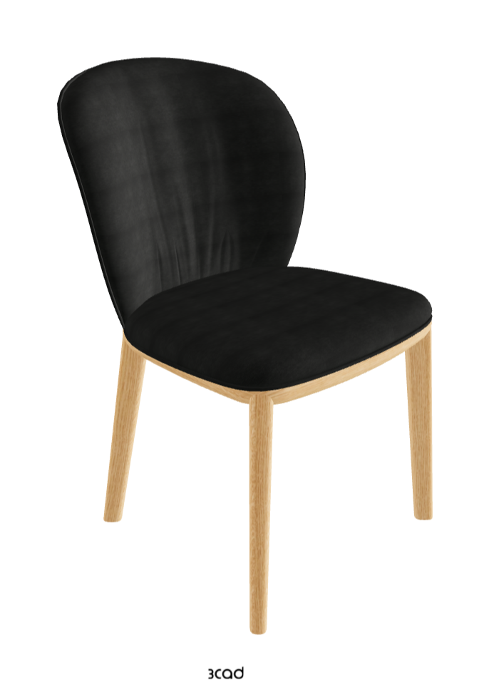 Cattelan Italia Chris Dining Chair – Fabric, Micro Nubuk & Synthetic Leather