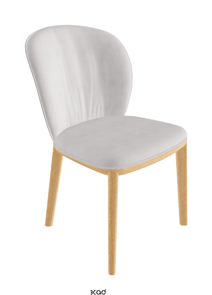 Cattelan Italia Chris Dining Chair – Fabric, Micro Nubuk & Synthetic Leather