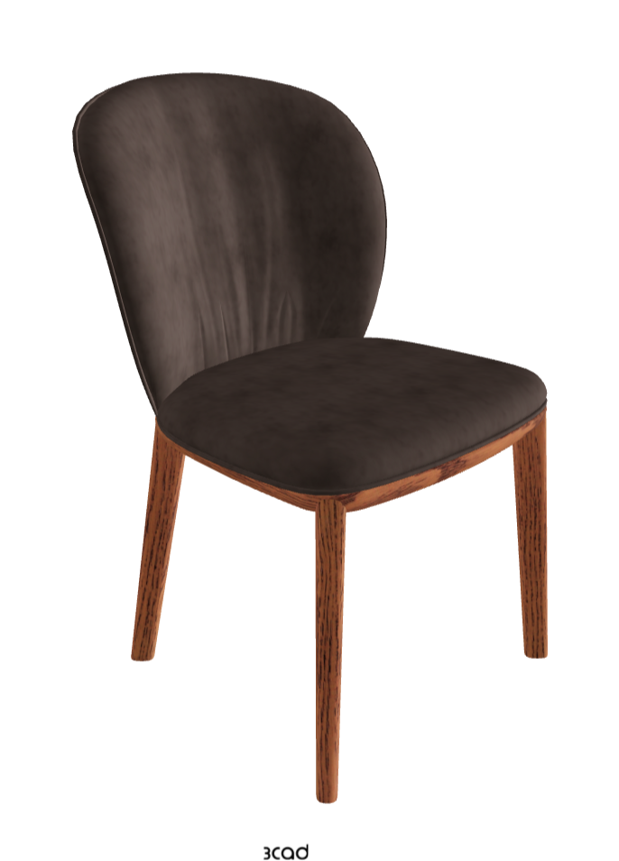Cattelan Italia Chris Dining Chair – Fabric, Micro Nubuk & Synthetic Leather
