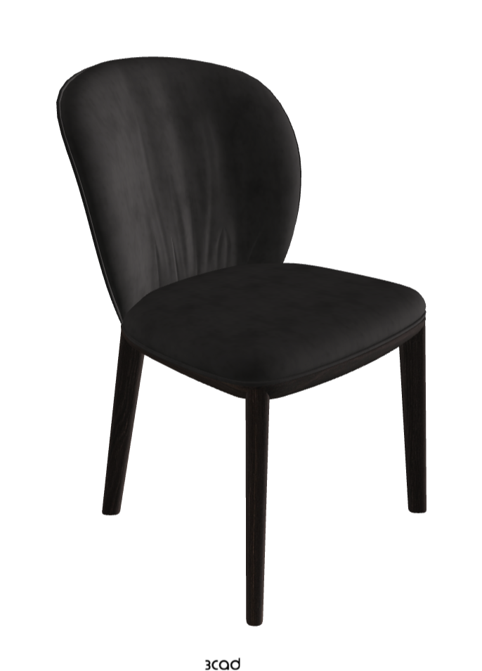 Cattelan Italia Chris Dining Chair – Fabric, Micro Nubuk & Synthetic Leather