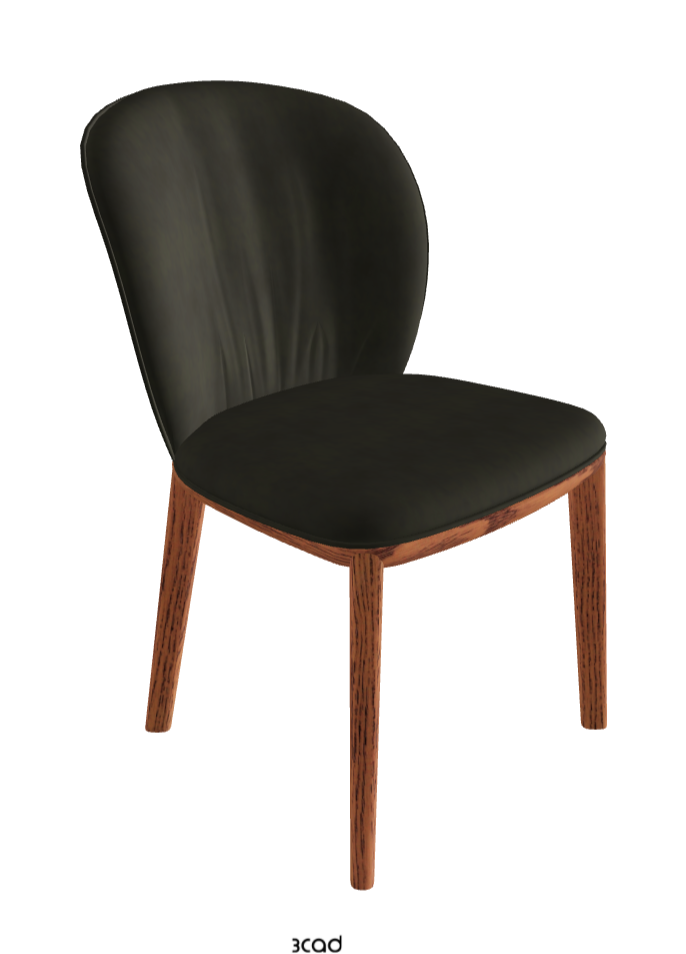 Cattelan Italia Chris Dining Chair – Fabric, Micro Nubuk & Synthetic Leather