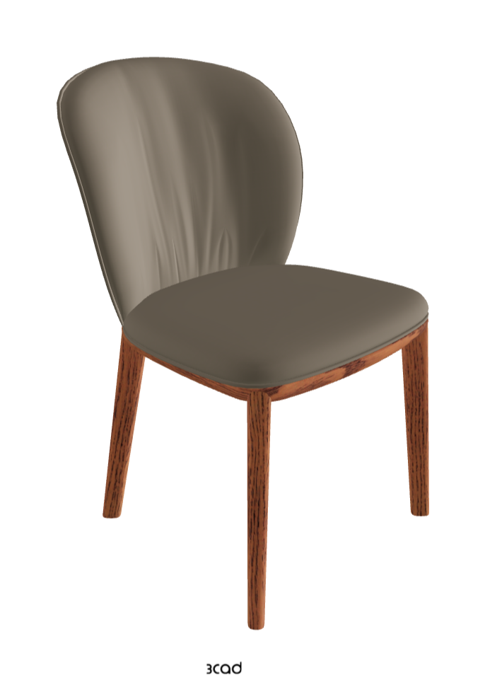 Chris Dining Chair_Canaletto Walnut Stained Ashwood_Glove Soft Leather_Platoon