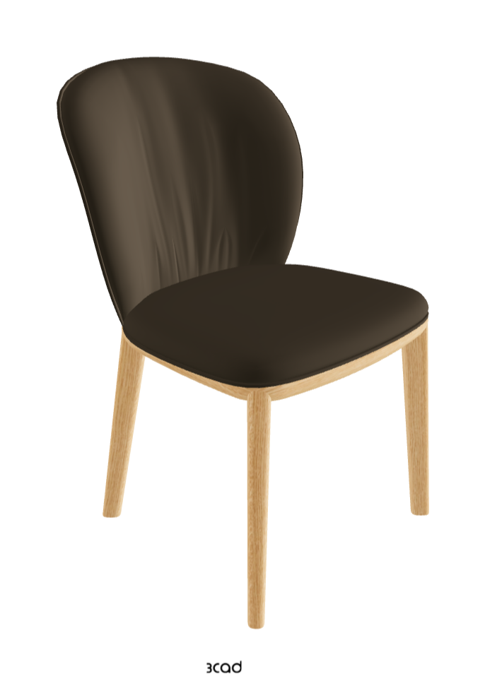 Chris Dining Chair_Natural Ashwood_Soft Leather_Bruno