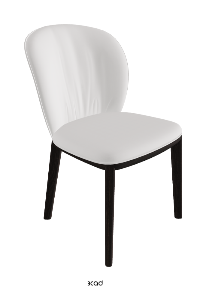 Chris Dining Chair_Burned Oak Stained Ashwood_Soft Leather_Canova
