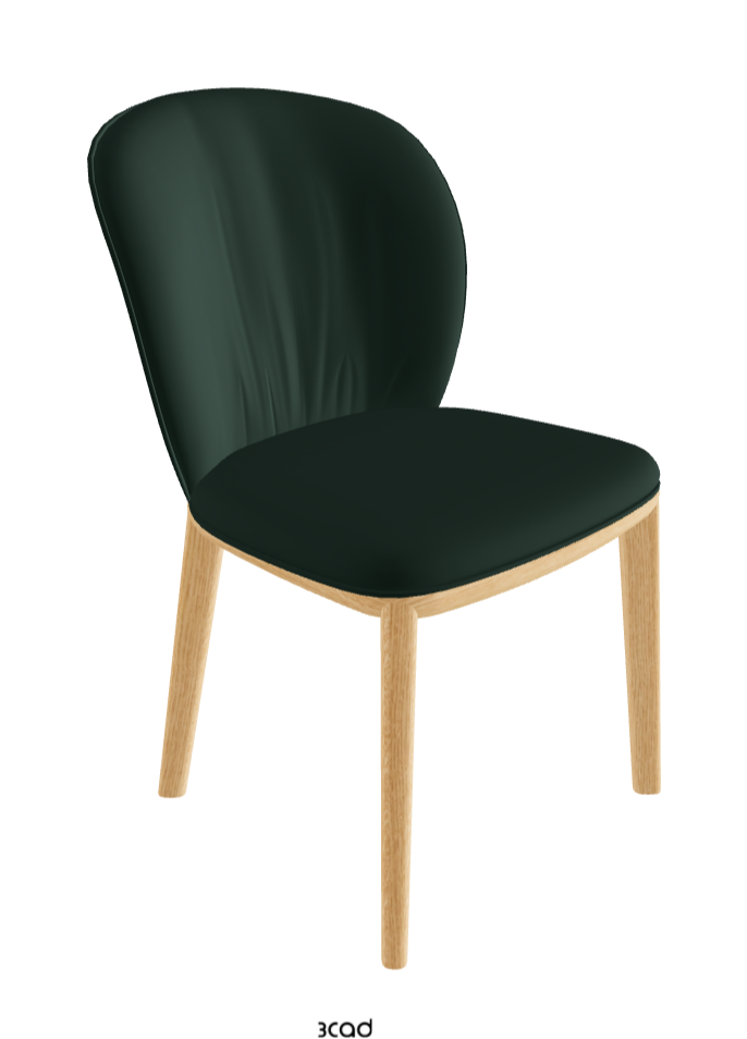 Chris Dining Chair_Natural Ashwood_Soft Leather_Sherwood