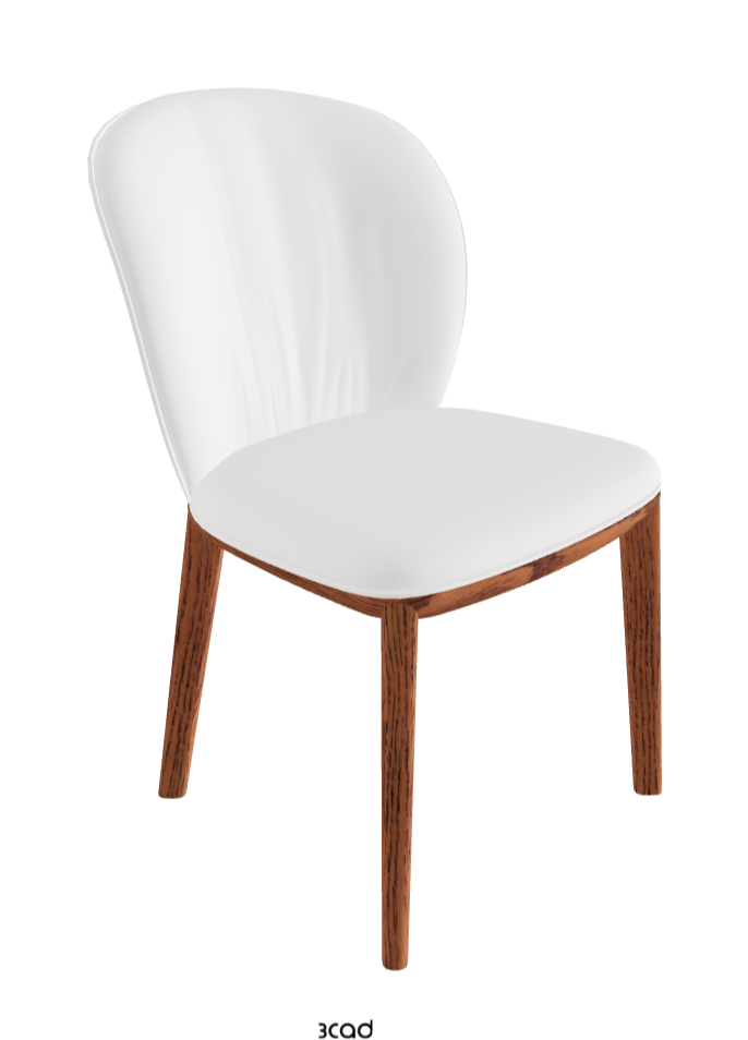 Cattelan Italia Chris Dining Chair – Fabric, Micro Nubuk & Synthetic Leather
