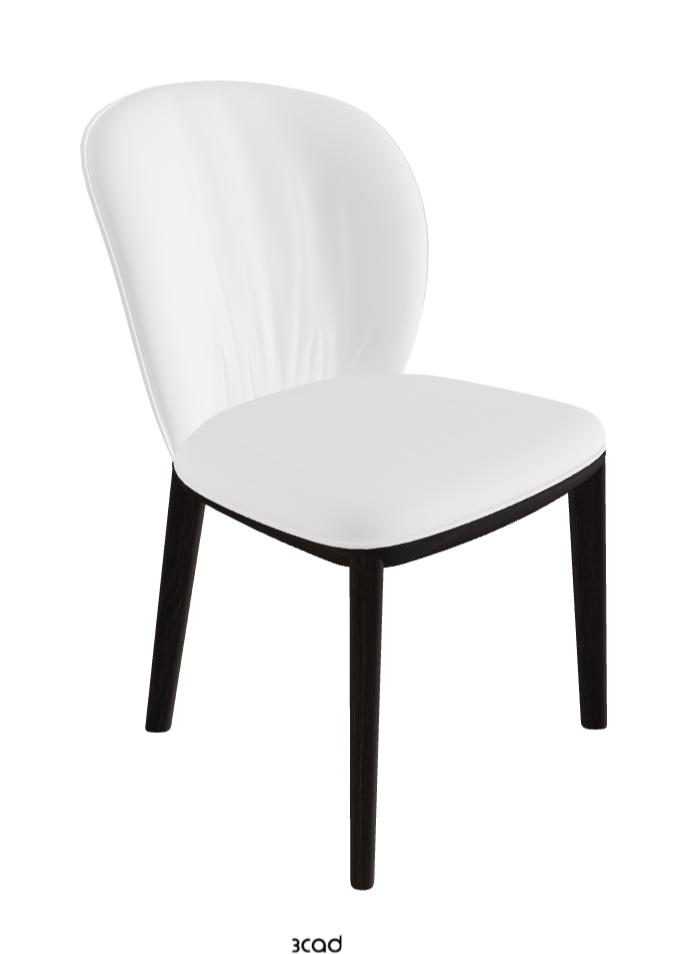 Cattelan Italia Chris Dining Chair – Fabric, Micro Nubuk & Synthetic Leather