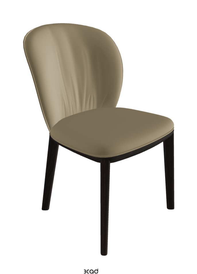 Cattelan Italia Chris Dining Chair – Fabric, Micro Nubuk & Synthetic Leather