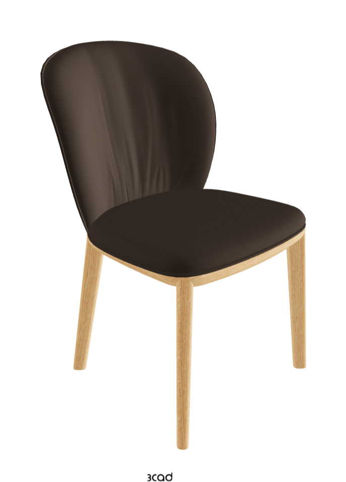 Cattelan Italia Chris Dining Chair – Fabric, Micro Nubuk & Synthetic Leather