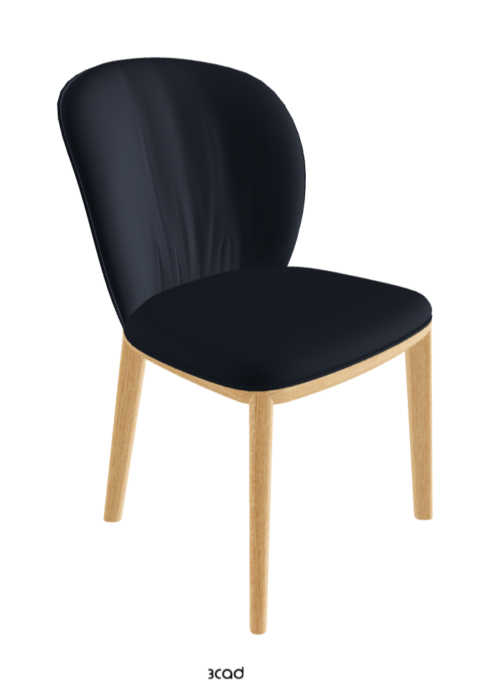 Cattelan Italia Chris Dining Chair – Fabric, Micro Nubuk & Synthetic Leather
