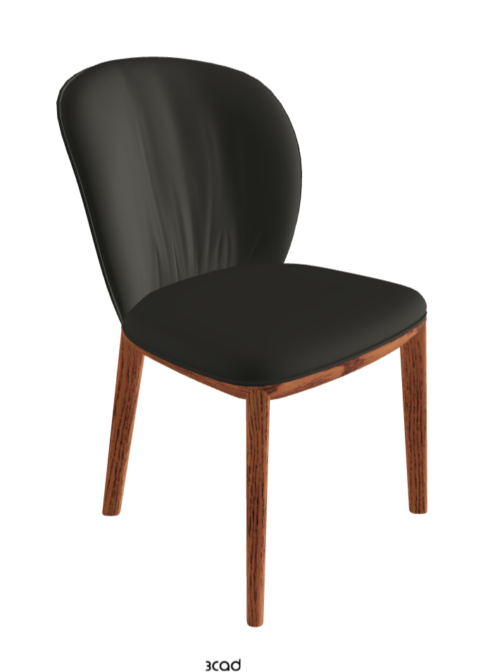 Cattelan Italia Chris Dining Chair – Fabric, Micro Nubuk & Synthetic Leather