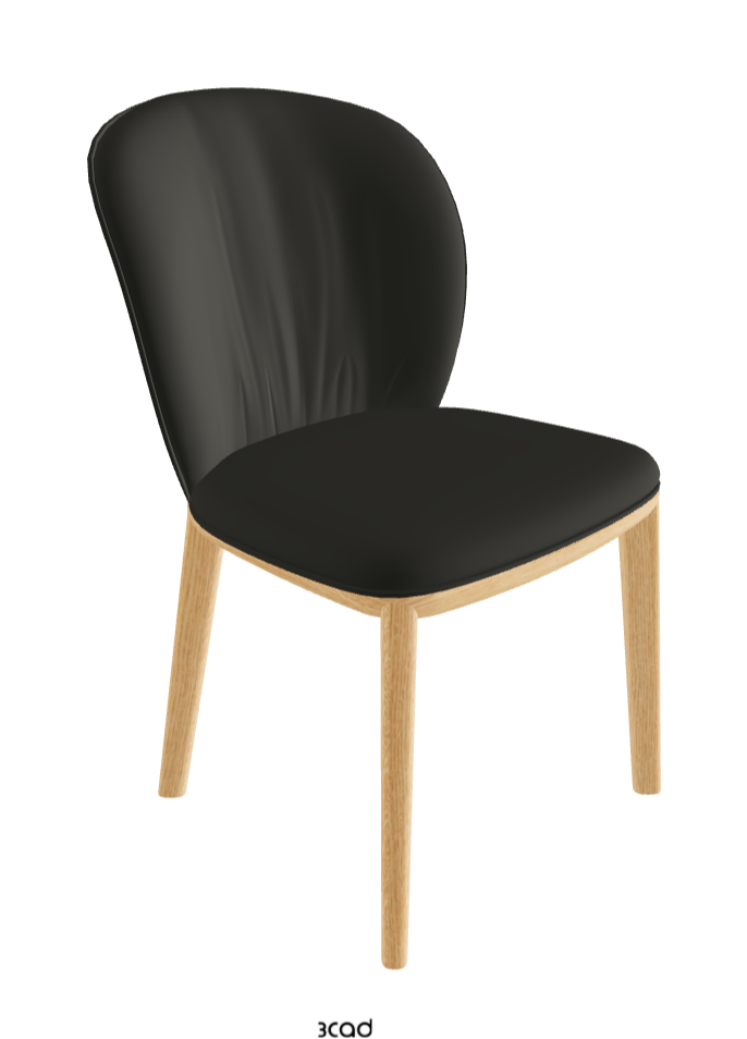 Cattelan Italia Chris Dining Chair – Fabric, Micro Nubuk & Synthetic Leather