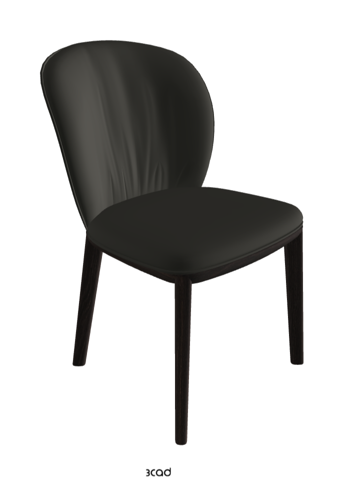 Cattelan Italia Chris Dining Chair – Fabric, Micro Nubuk & Synthetic Leather