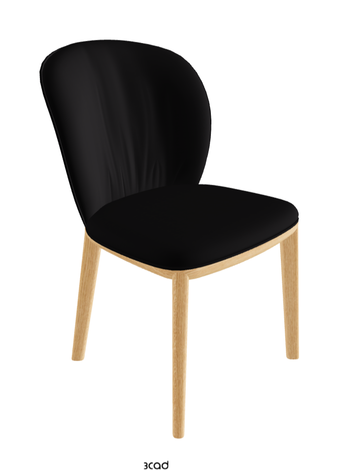 Cattelan Italia Chris Dining Chair – Fabric, Micro Nubuk & Synthetic Leather